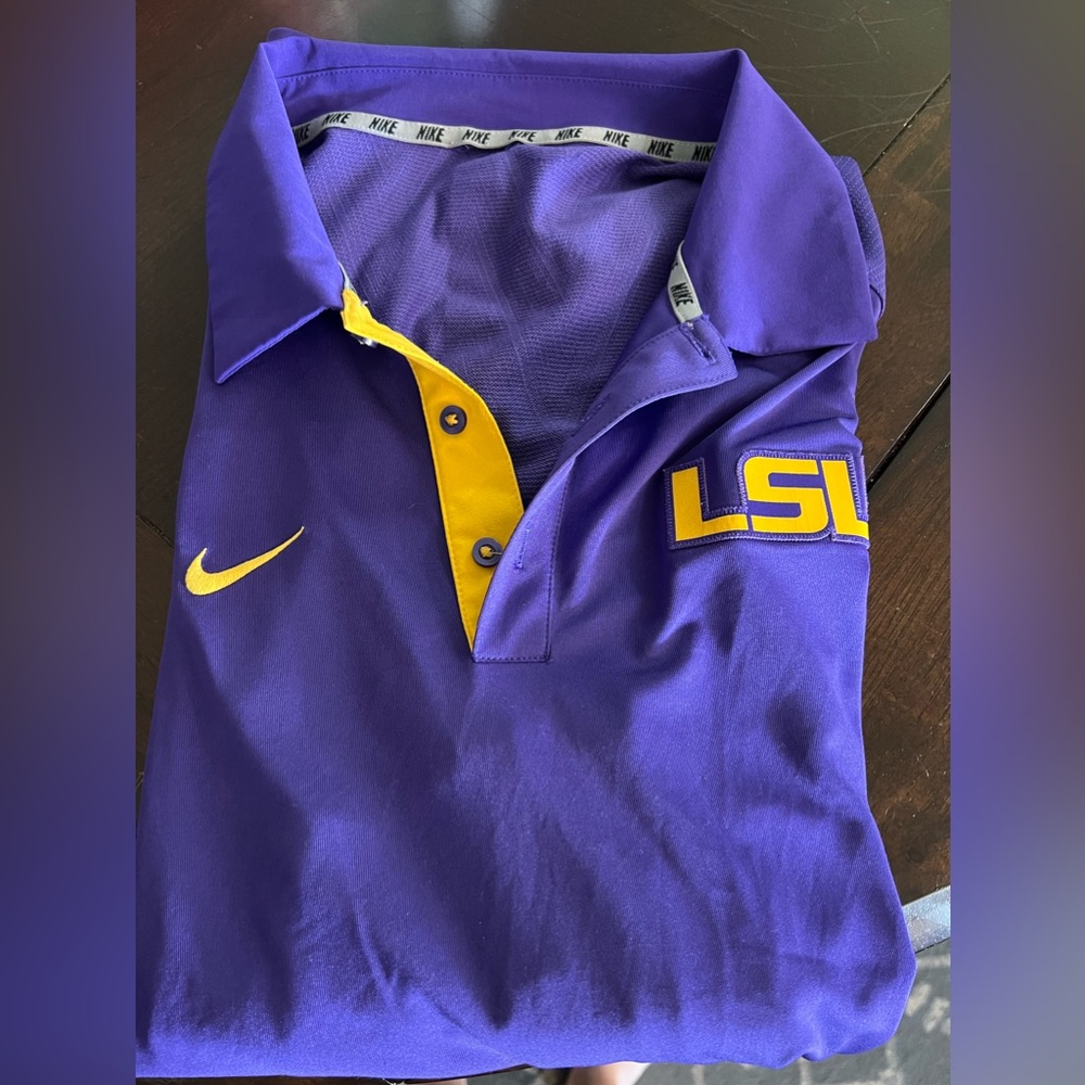 Men’s Nike DriFit LSU Polo